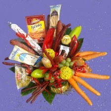 klobasova-kytice-golem-kvetinarstvi-brno